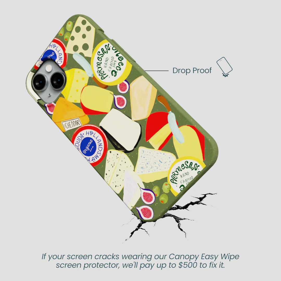 Forest Floor Cheese Spread iPhone 15 Plus Case - Image 5