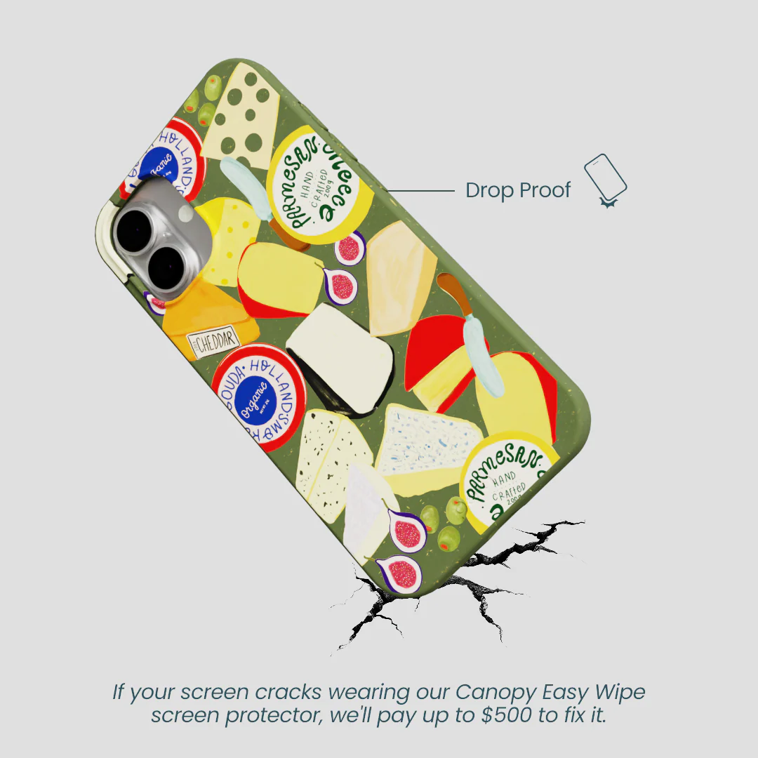 Forest Floor Cheese Spread iPhone 16 Plus Case - Image 5