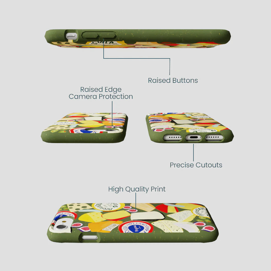 Forest Floor Cheese Spread iPhone 6/6s/7/8/SE Case - Image 3