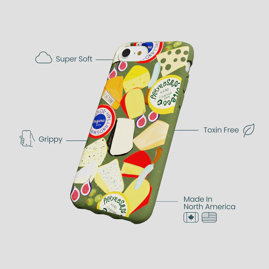 Forest Floor Cheese Spread iPhone 6/6s/7/8/SE Case - Image 4