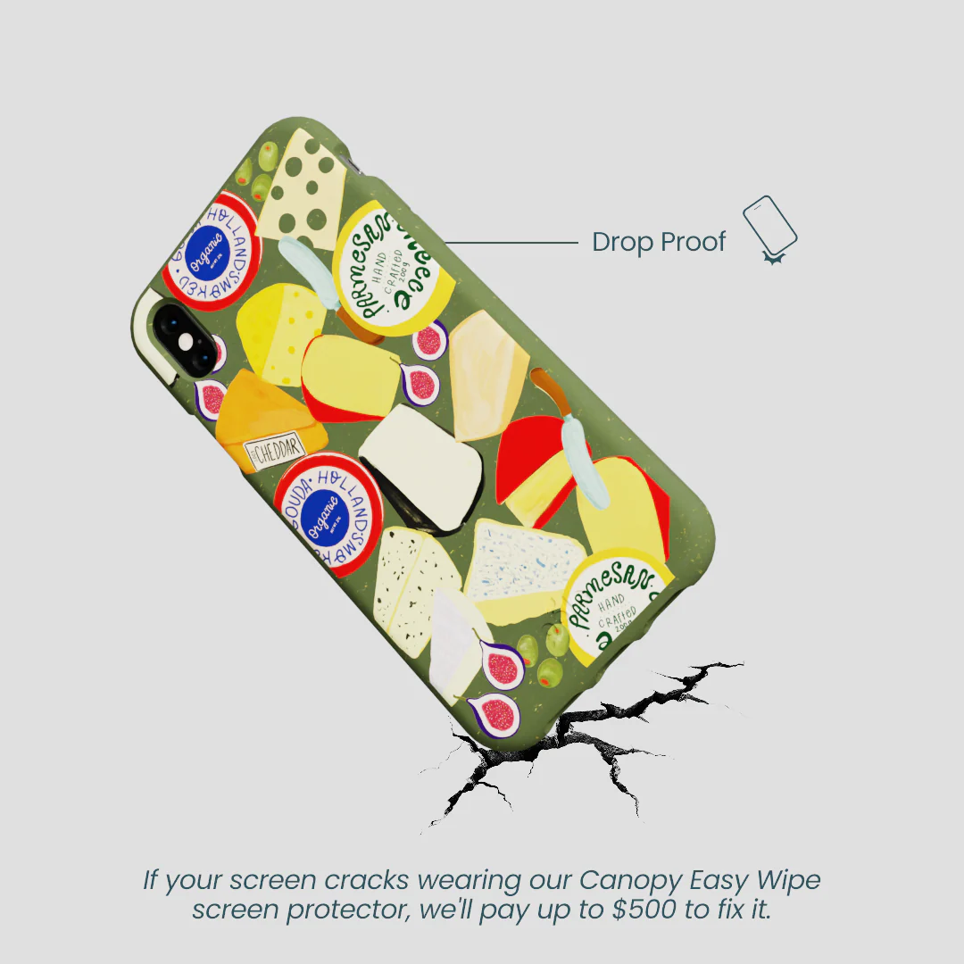 Forest Floor Cheese Spread iPhone XR Case - Image 5