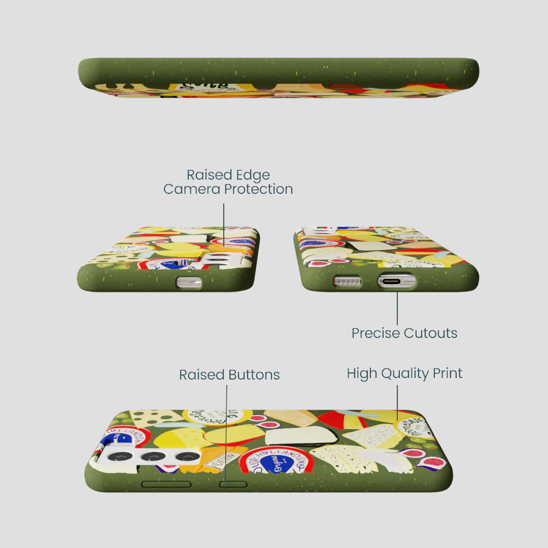 Forest Floor Cheese Spread Samsung Galaxy S21 Case - Image 3