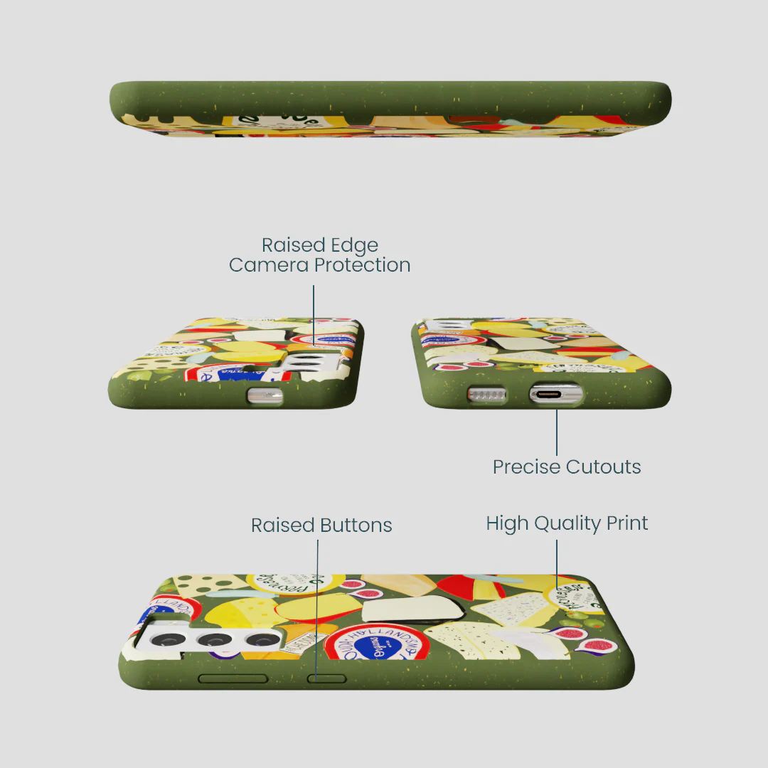 Forest Floor Cheese Spread Samsung Galaxy S22 Case - Image 3