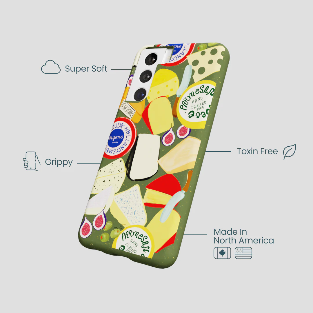 Forest Floor Cheese Spread Samsung Galaxy S22 Case - Image 4