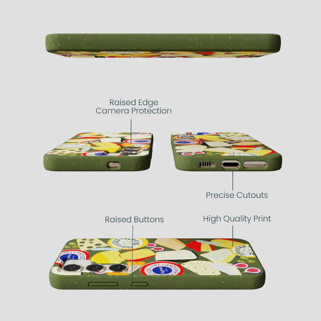 Forest Floor Cheese Spread Samsung Galaxy S23 Case - Image 3