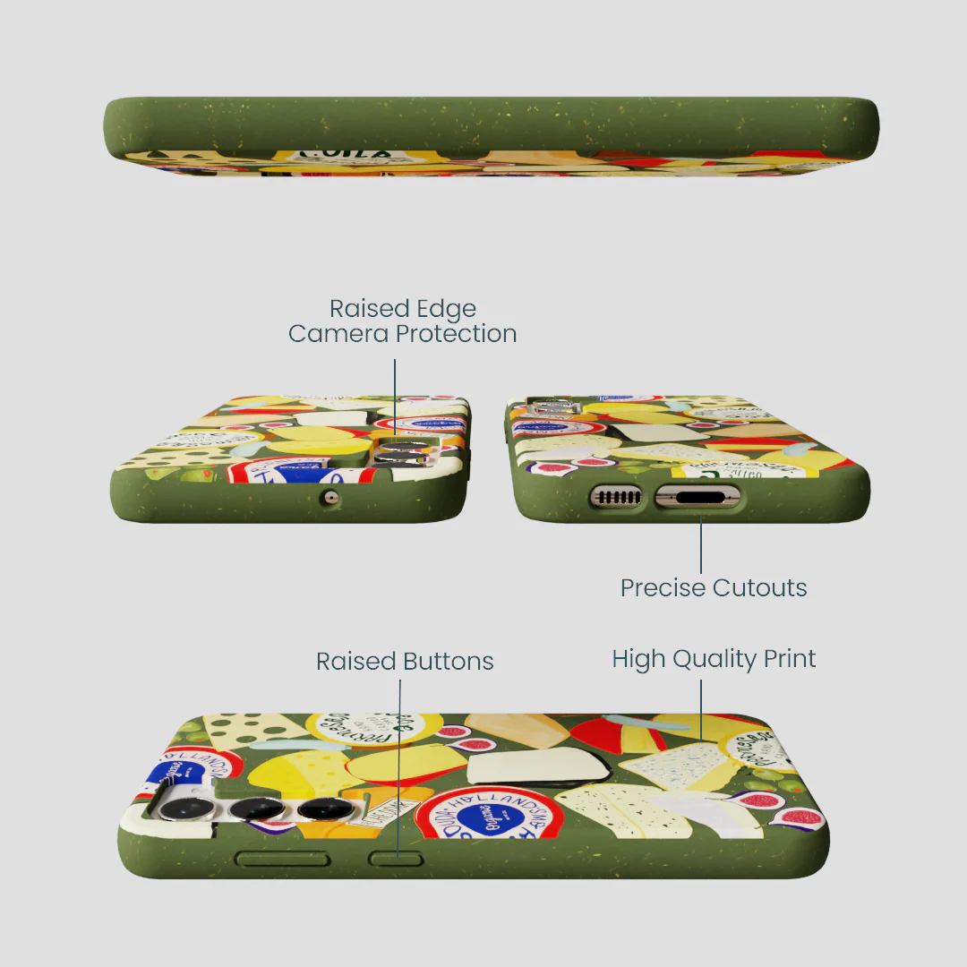 Forest Floor Cheese Spread Samsung Galaxy S24+(Plus) Case - Image 3