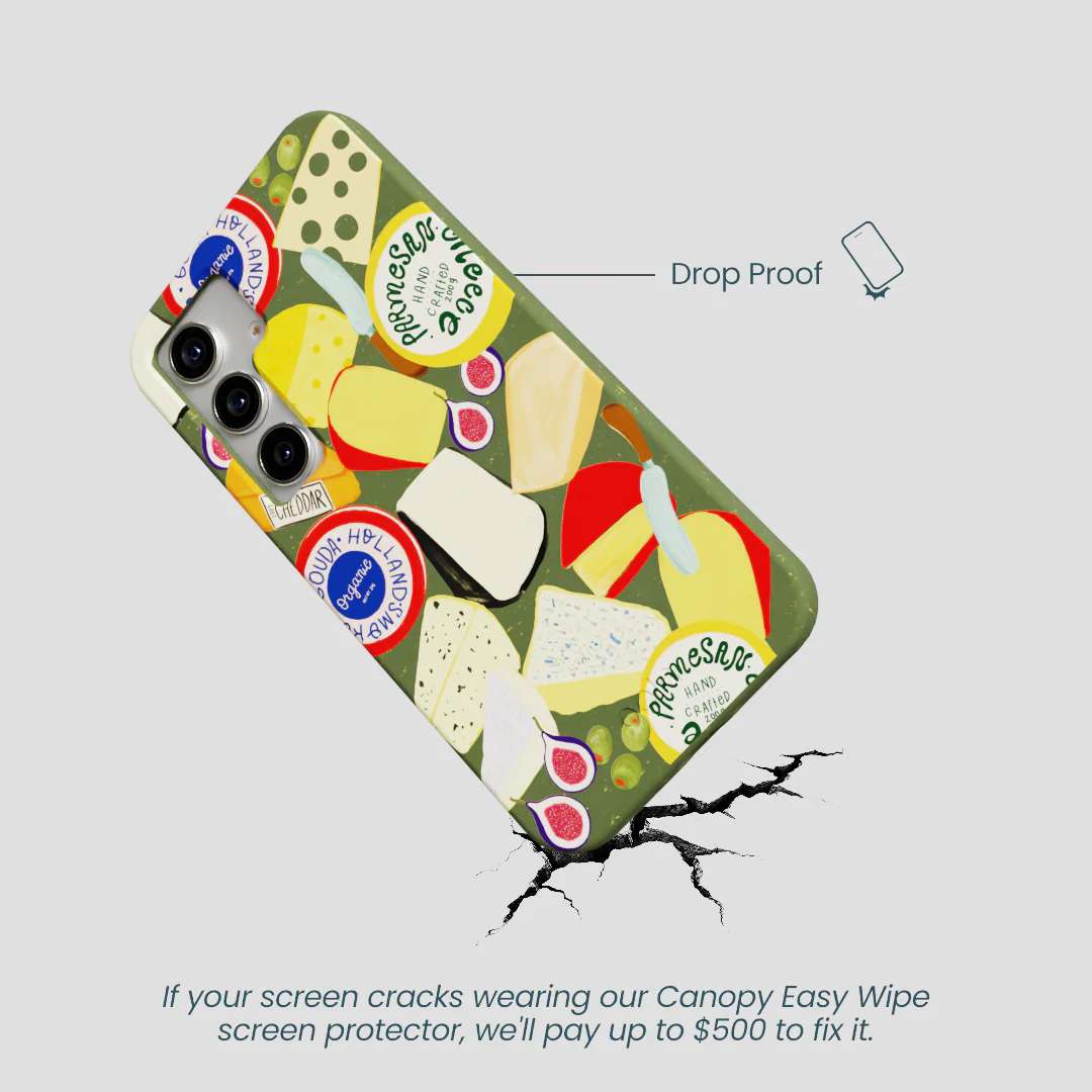 Forest Floor Cheese Spread Samsung Galaxy S25 Case - Image 5