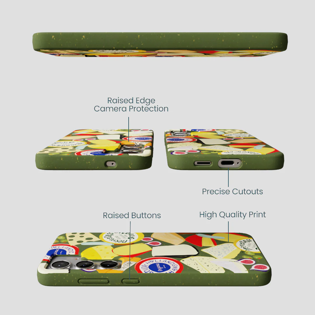 Forest Floor Cheese Spread Samsung Galaxy S25+(Plus) Case - Image 3