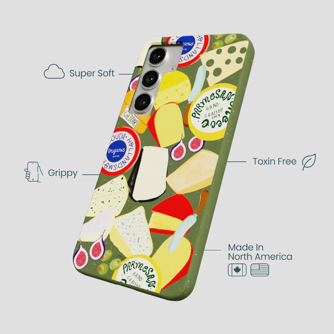 Forest Floor Cheese Spread Samsung Galaxy S25+(Plus) Case - Image 4