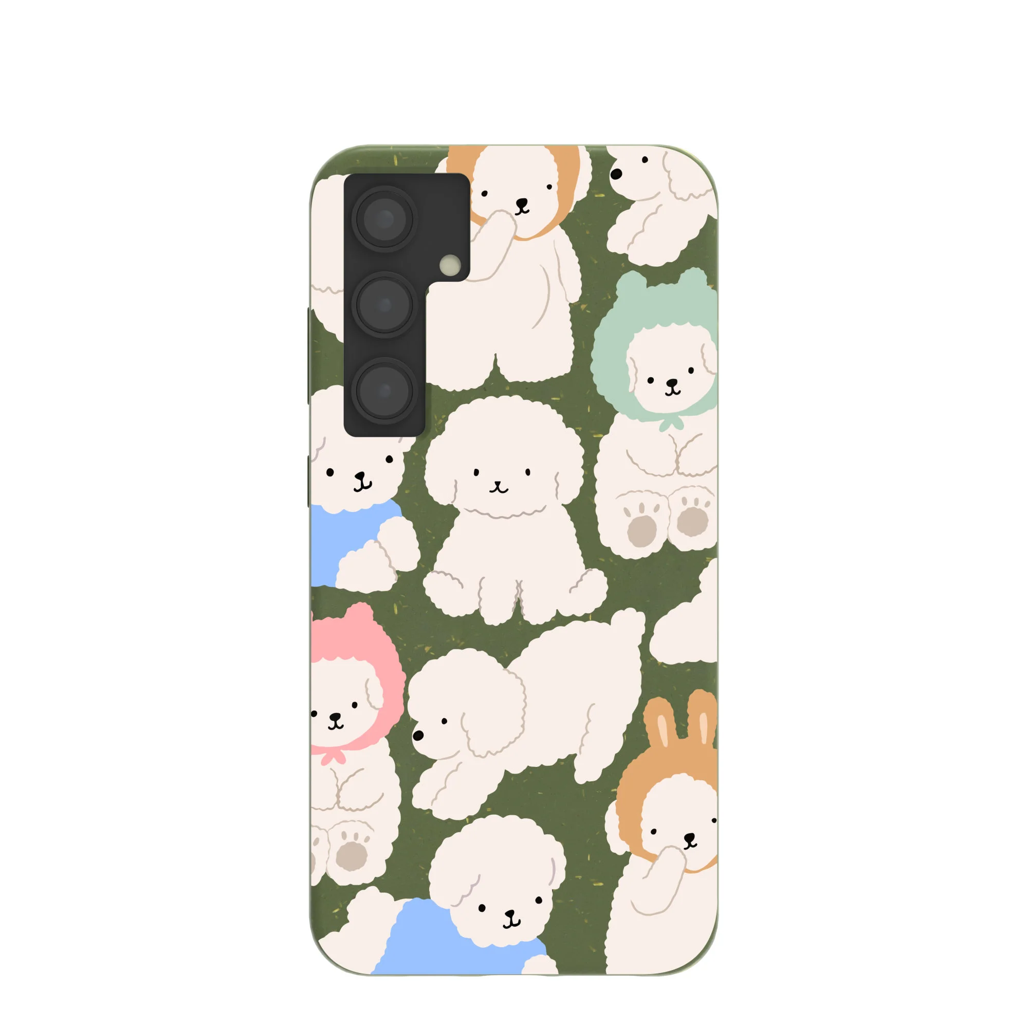 Forest Floor Cloud Poodles Samsung Galaxy S24+(Plus) Case