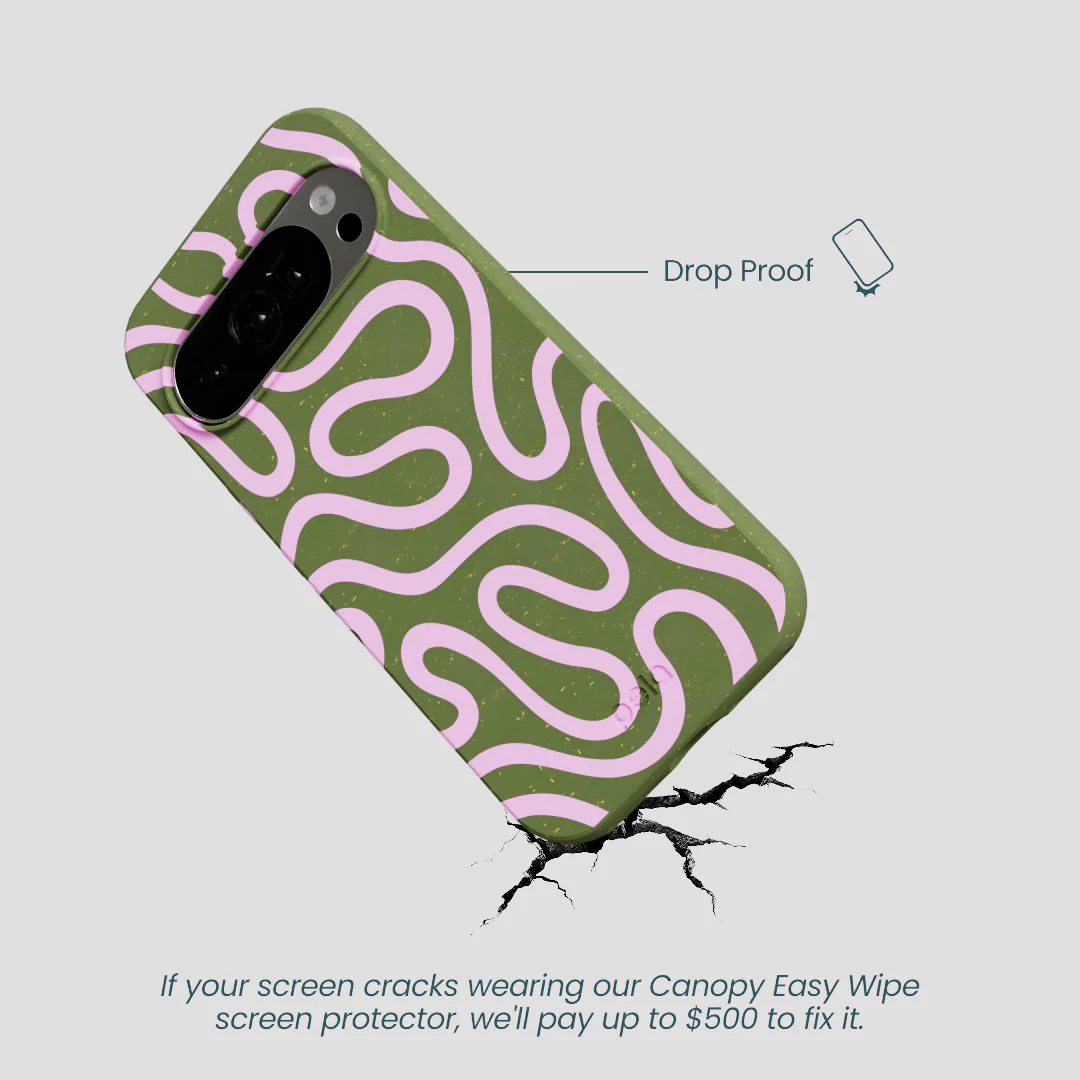 Forest Floor Cotton Curls Google Pixel 10/10 Pro Case - Image 5