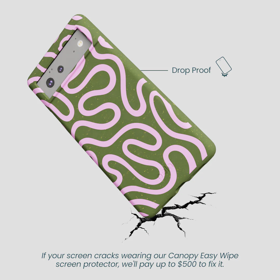 Forest Floor Cotton Curls Google Pixel 6 Case - Image 5
