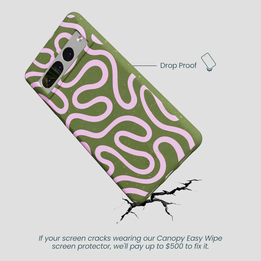 Forest Floor Cotton Curls Google Pixel 7 Pro Case - Image 5