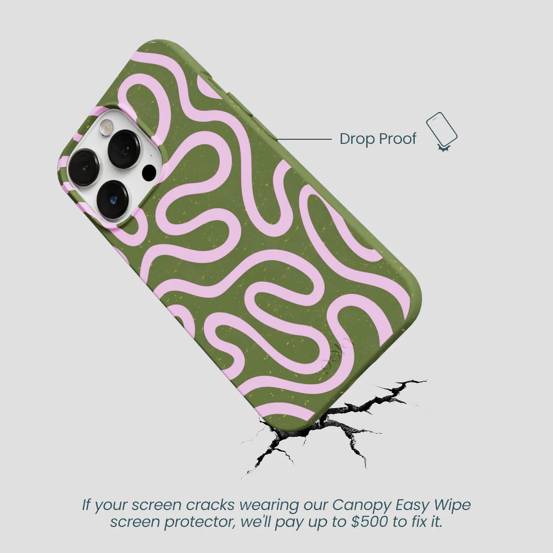 Forest Floor Cotton Curls iPhone 13 Pro Max Case - Image 5