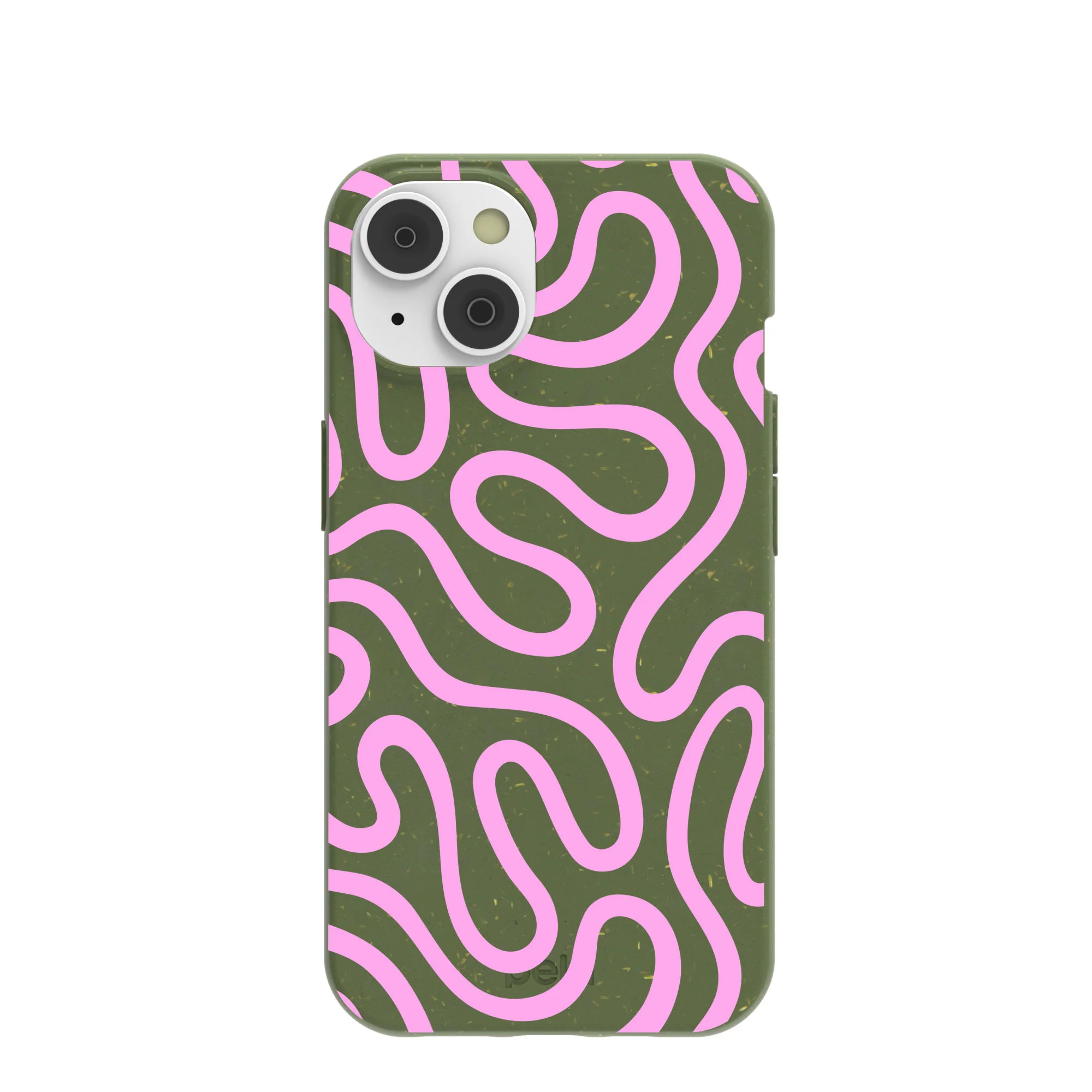 Forest Floor Cotton Curls iPhone 14 Case