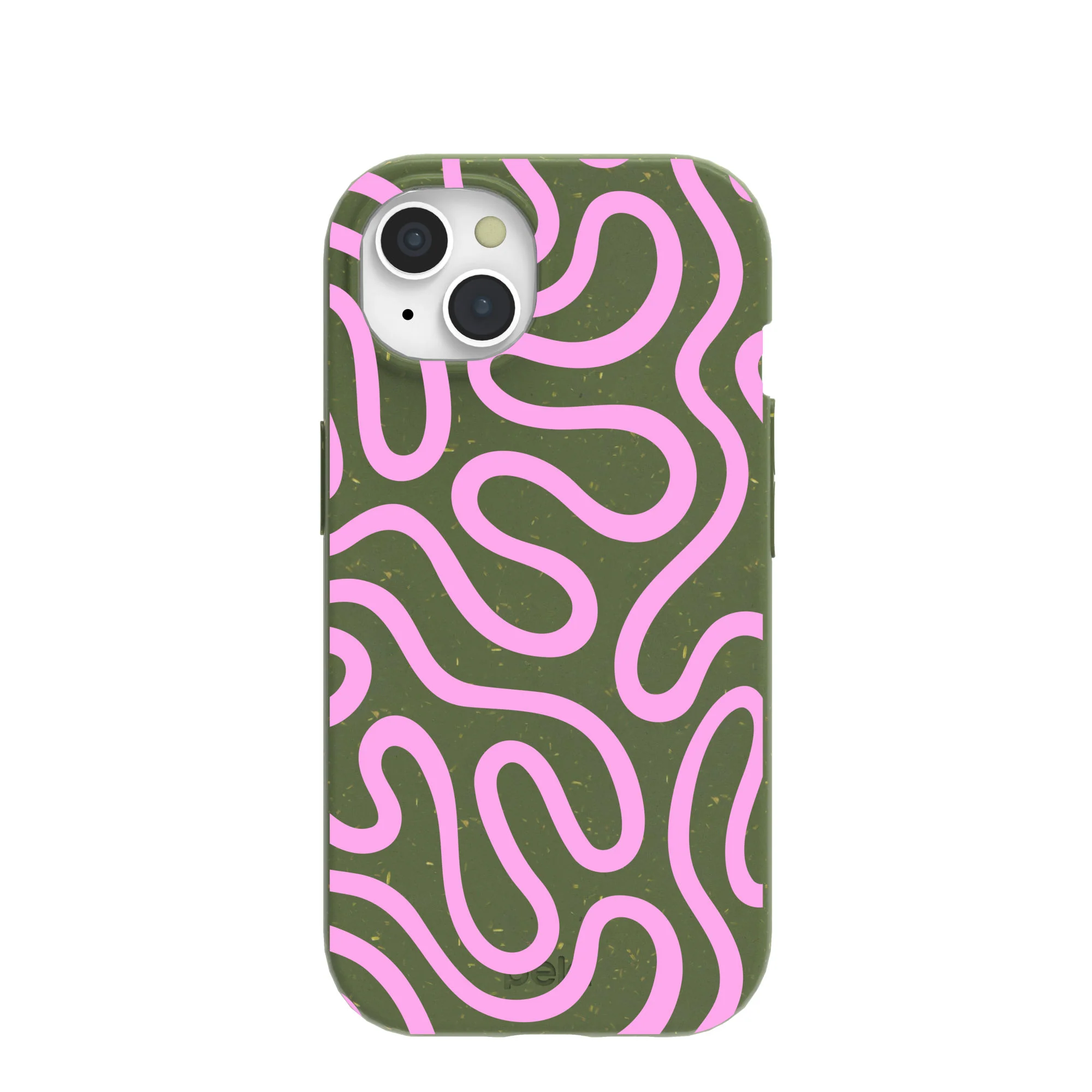 Forest Floor Cotton Curls iPhone 15 Case