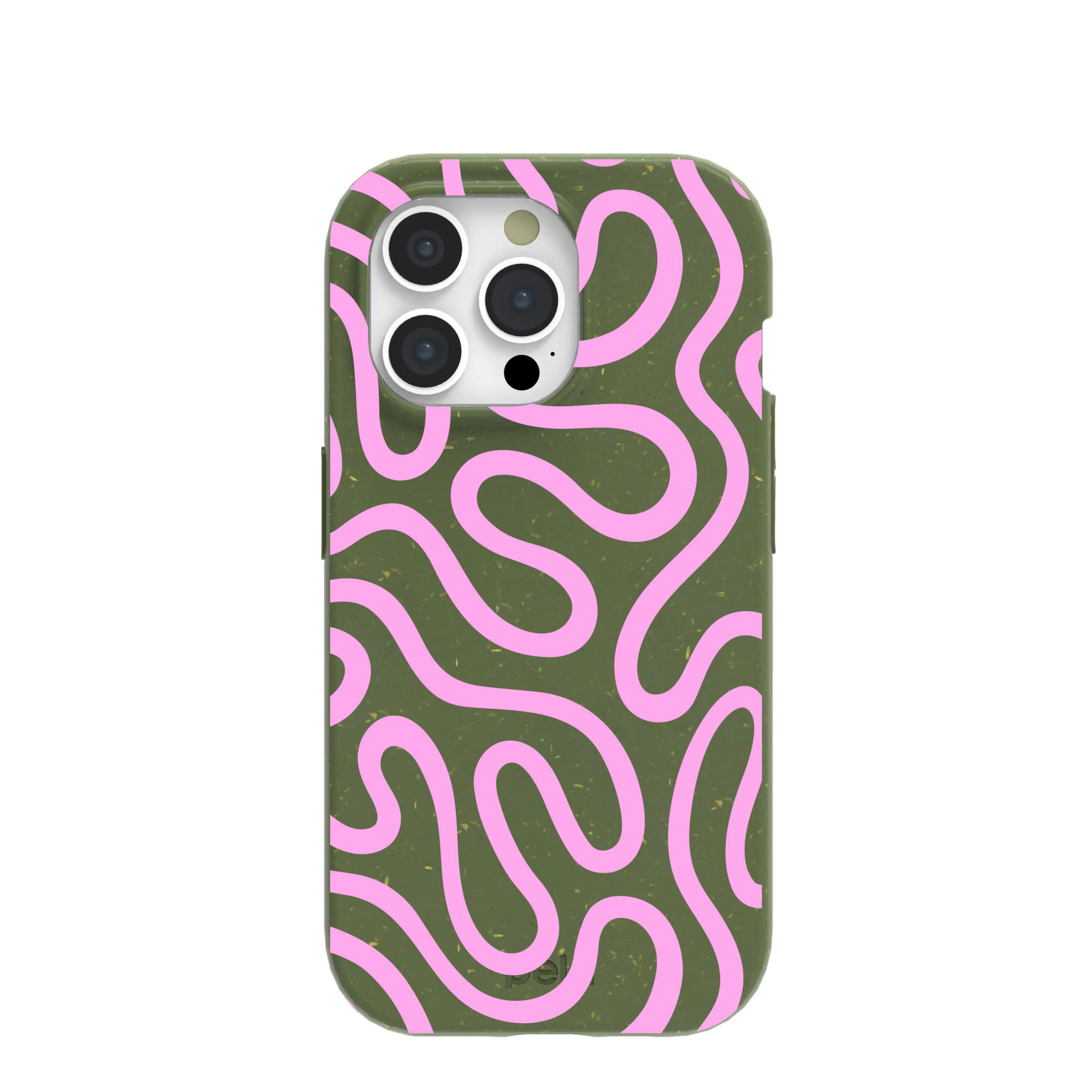 Forest Floor Cotton Curls iPhone 15 Pro Case