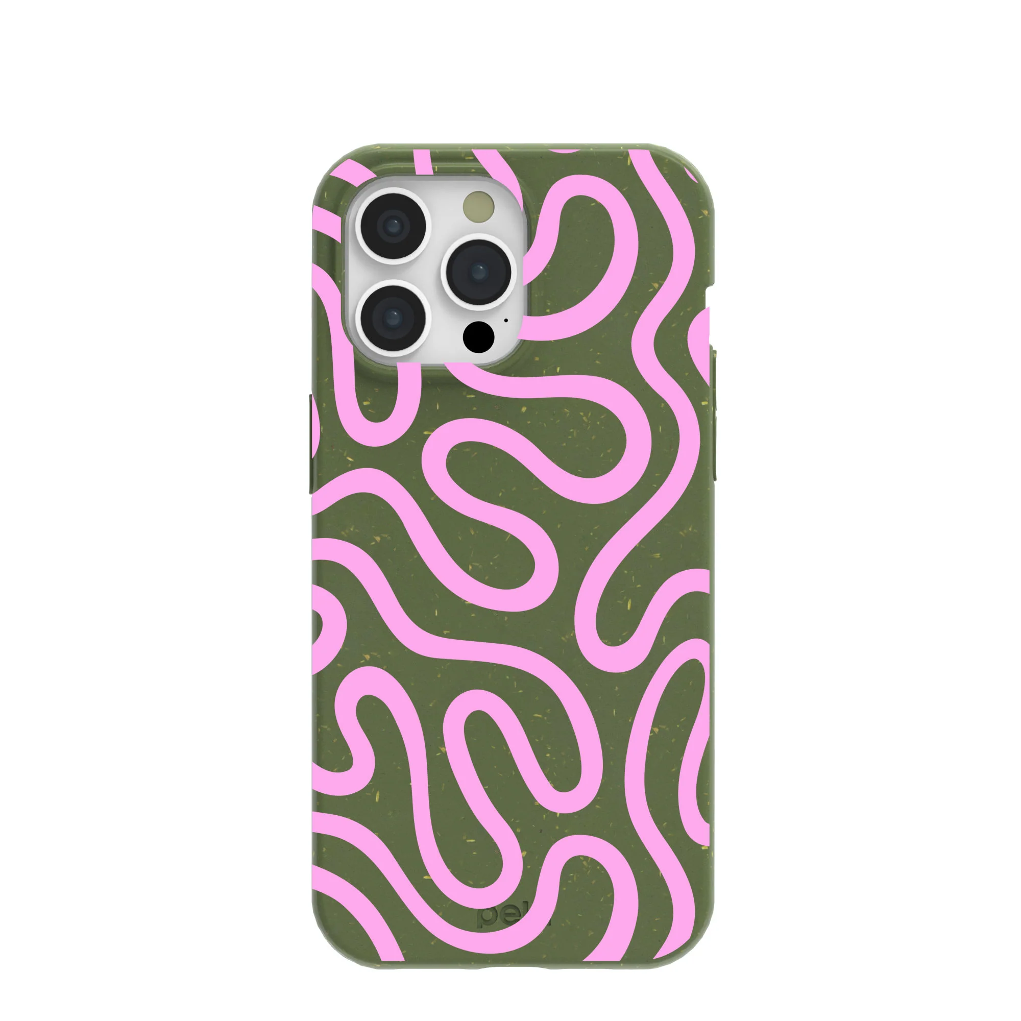 Forest Floor Cotton Curls iPhone 15 Pro Max Case