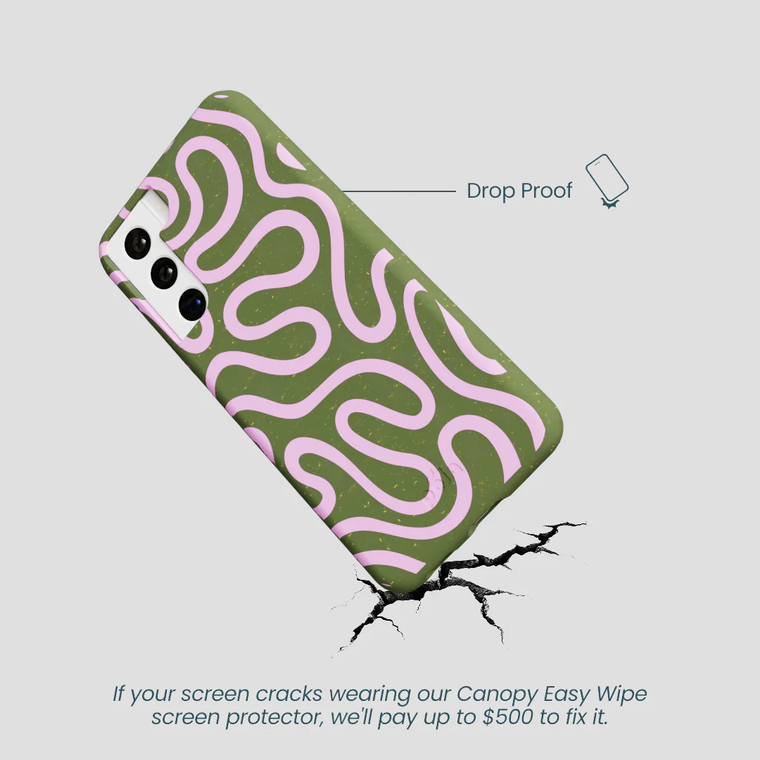 Forest Floor Cotton Curls Samsung Galaxy S21 Case - Image 5