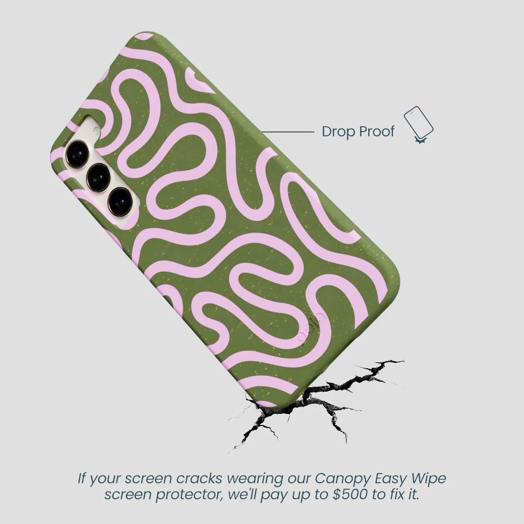 Forest Floor Cotton Curls Samsung Galaxy S23+(Plus) Case - Image 5