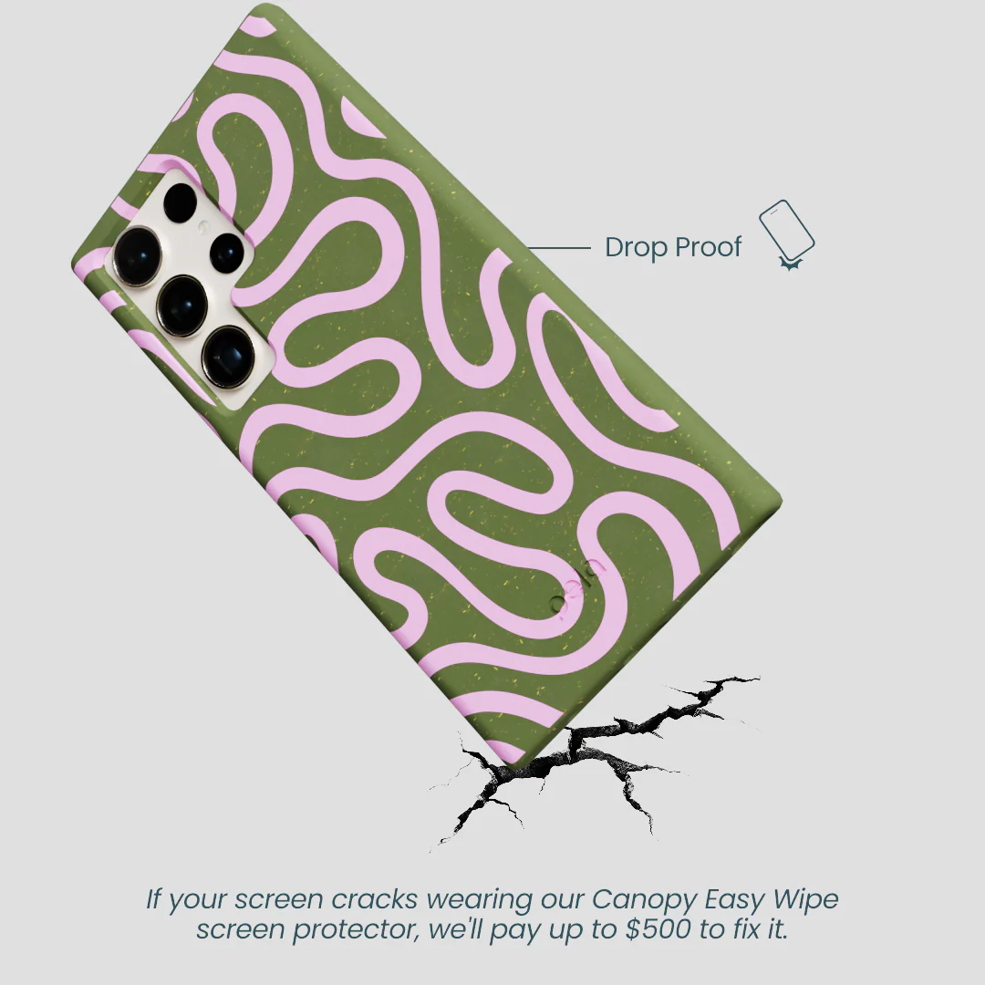 Forest Floor Cotton Curls Samsung Galaxy S24 Ultra Case - Image 5
