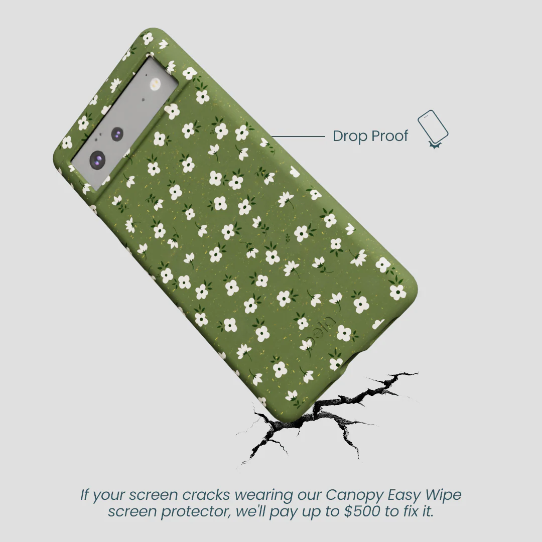 Forest Floor Ditzy Greens Google Pixel 6a Case - Image 5