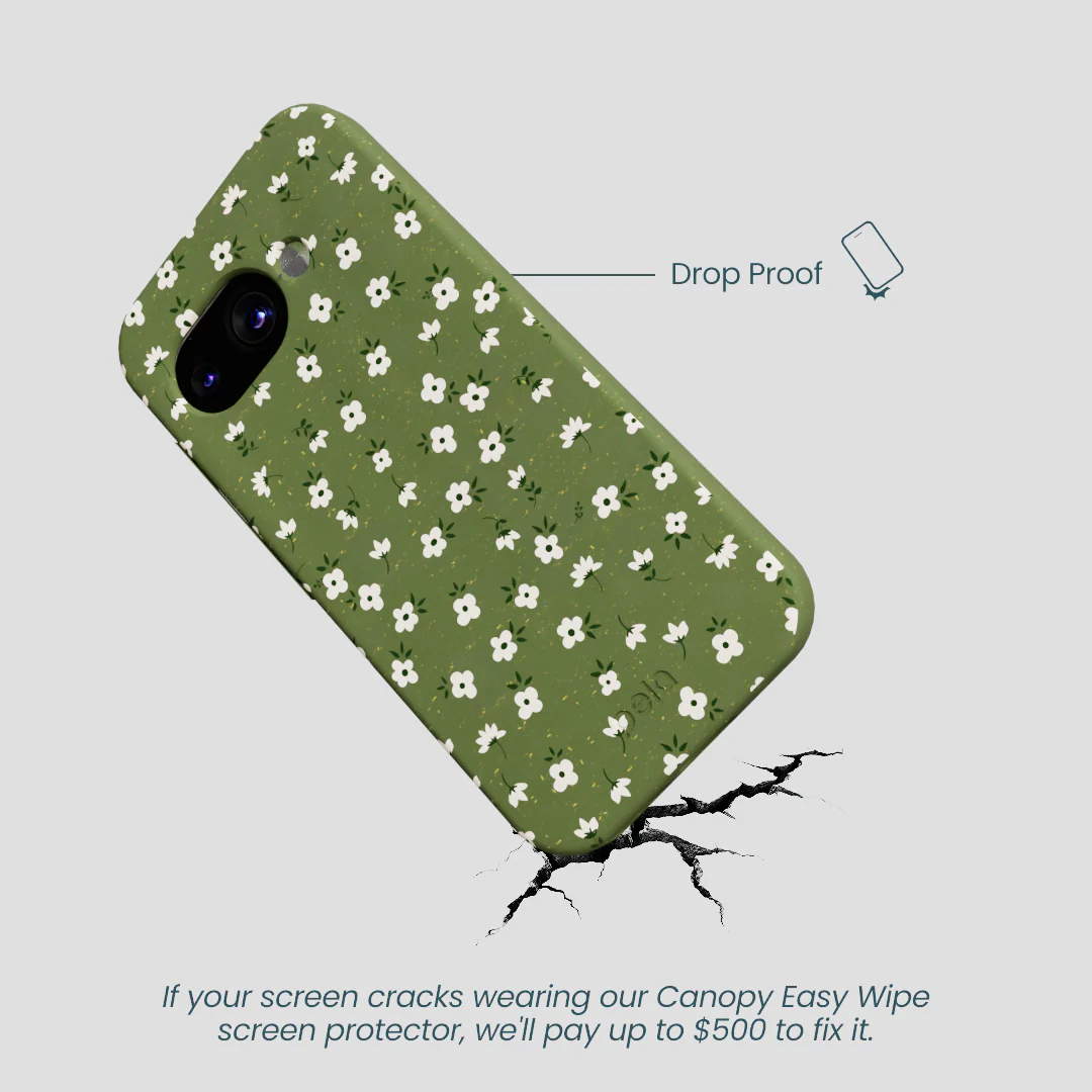 Forest Floor Ditzy Greens Google Pixel 9a Case - Image 5