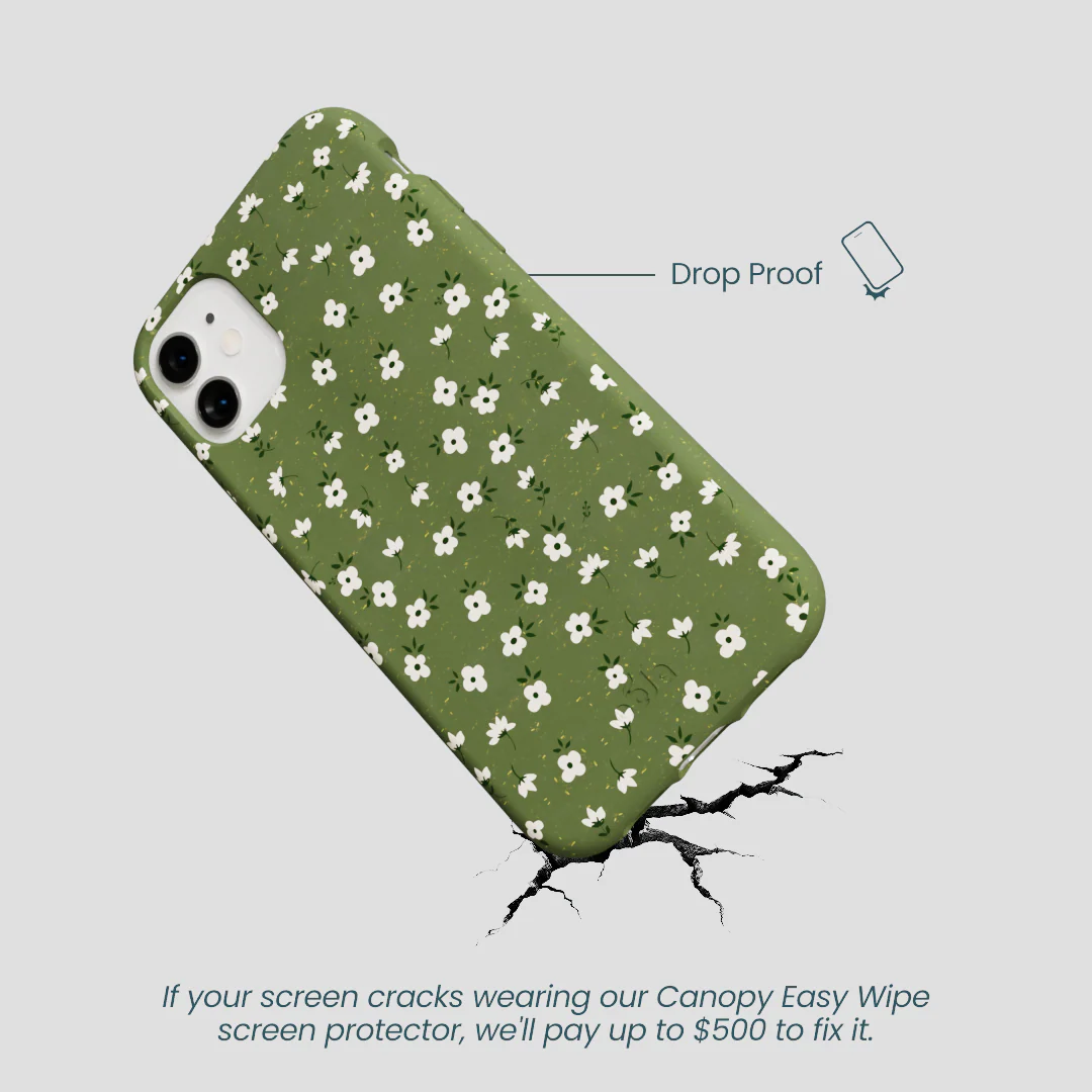 Forest Floor Ditzy Greens iPhone 11 Case - Image 5