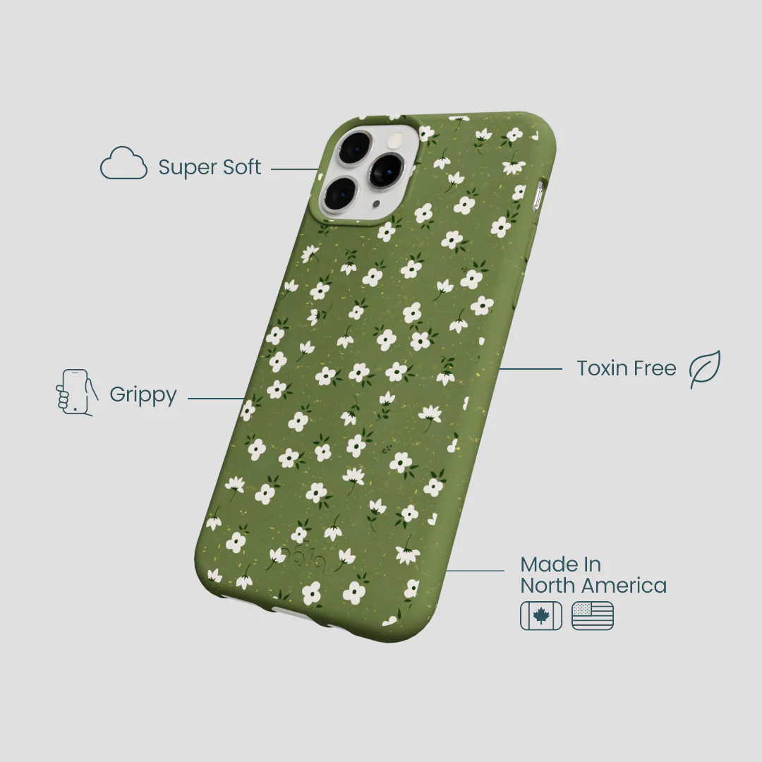 Forest Floor Ditzy Greens iPhone 11 Pro Case - Image 4