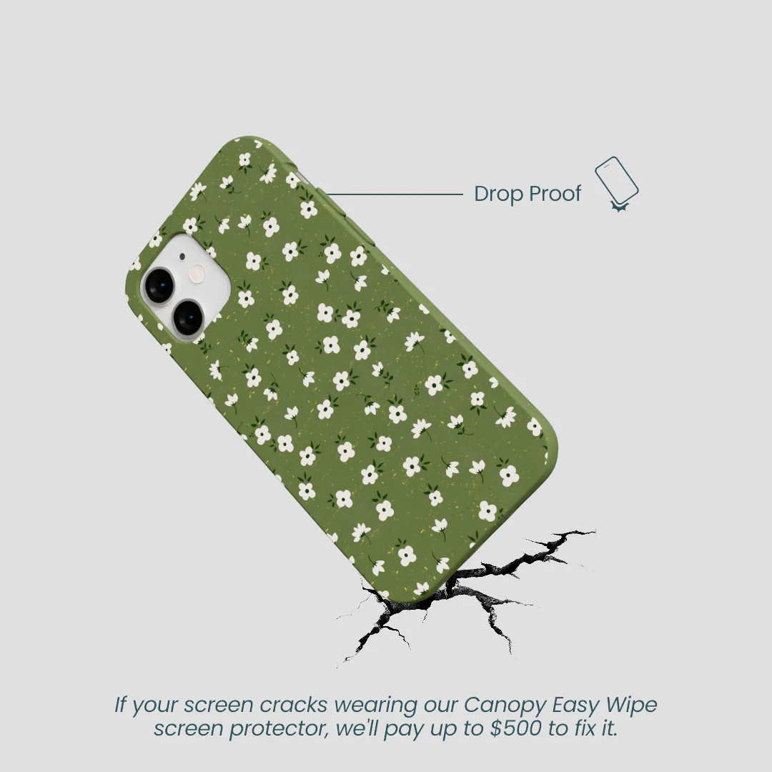 Forest Floor Ditzy Greens iPhone 12 Mini Case - Image 5