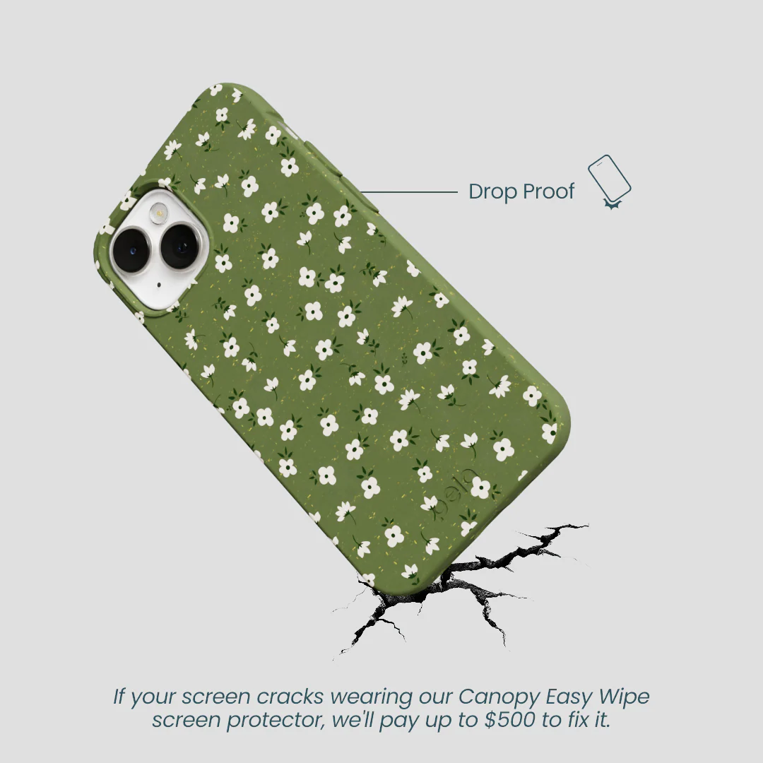 Forest Floor Ditzy Greens iPhone 13 Case - Image 5