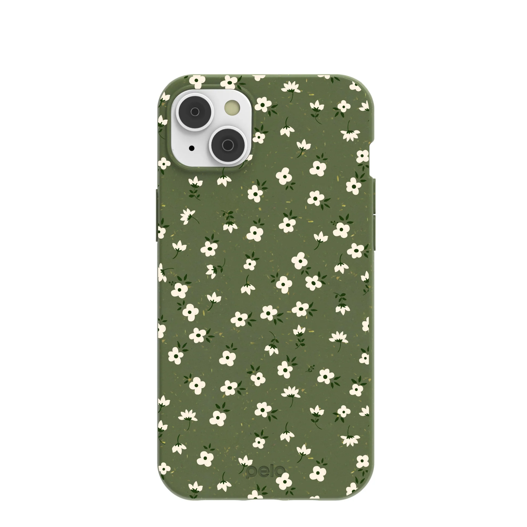 Forest Floor Ditzy Greens iPhone 14 Plus Case