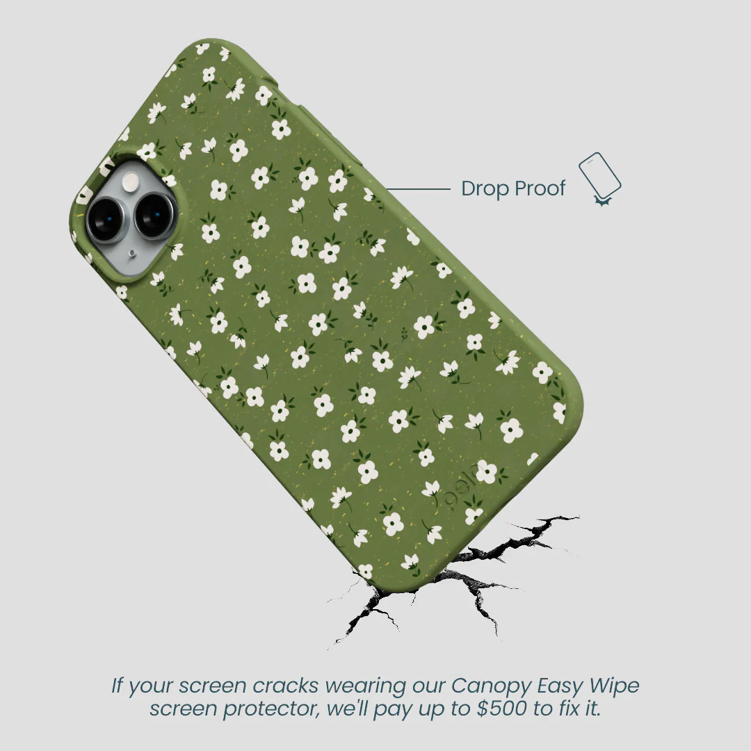 Forest Floor Ditzy Greens iPhone 15 Plus Case - Image 5