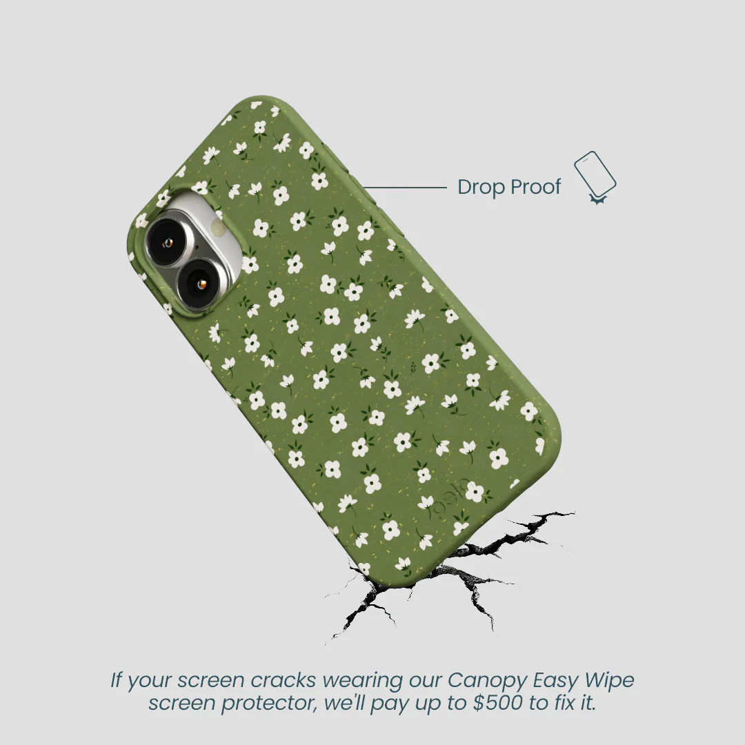 Forest Floor Ditzy Greens iPhone 16 Case - Image 5