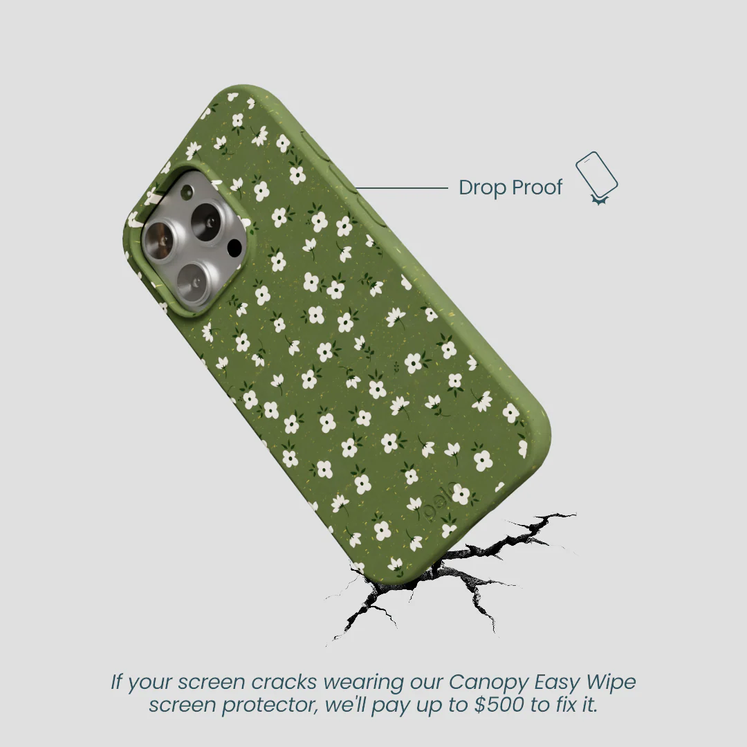 Forest Floor Ditzy Greens iPhone 16 Pro Case - Image 5