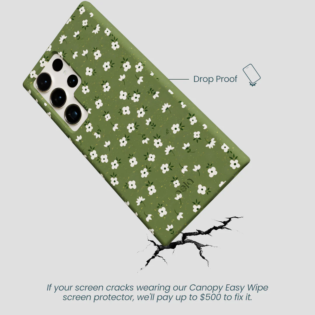 Forest Floor Ditzy Greens Samsung Galaxy S24 Ultra Case - Image 5