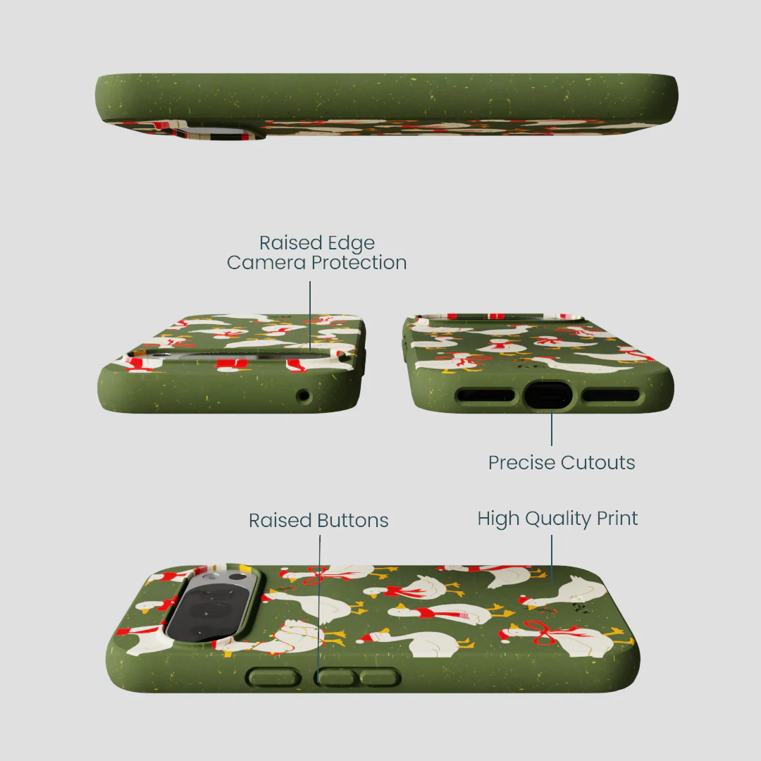 Forest Floor Duck the Halls Google Pixel 10/10 Pro Case - Image 3