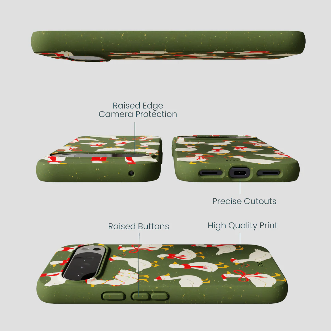 Forest Floor Duck the Halls Google Pixel 10 Pro XL Case - Image 3