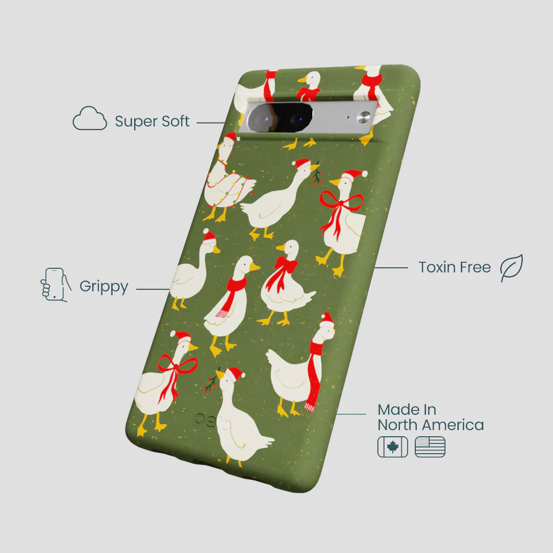 Forest Floor Duck the Halls Google Pixel 7 Case - Image 4