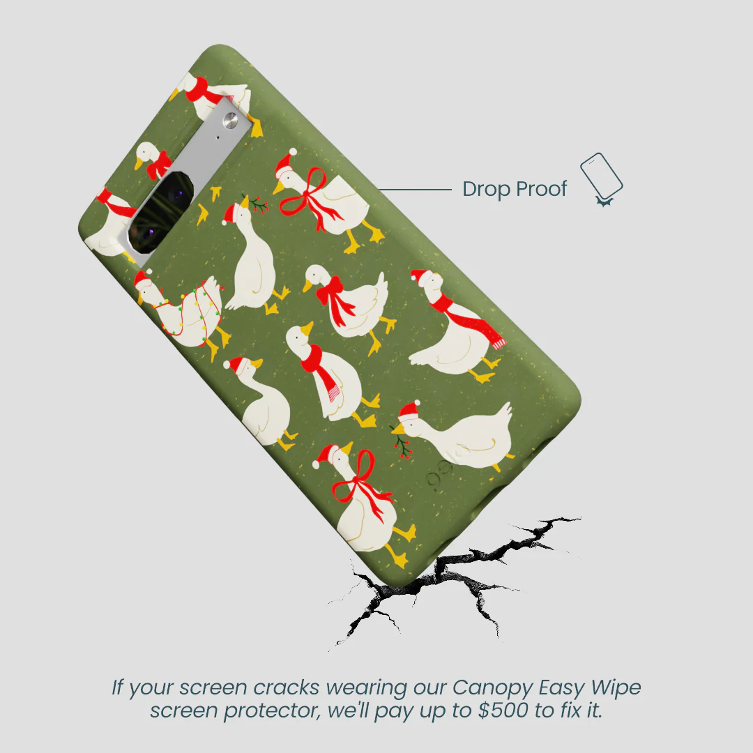 Forest Floor Duck the Halls Google Pixel 7 Case - Image 5