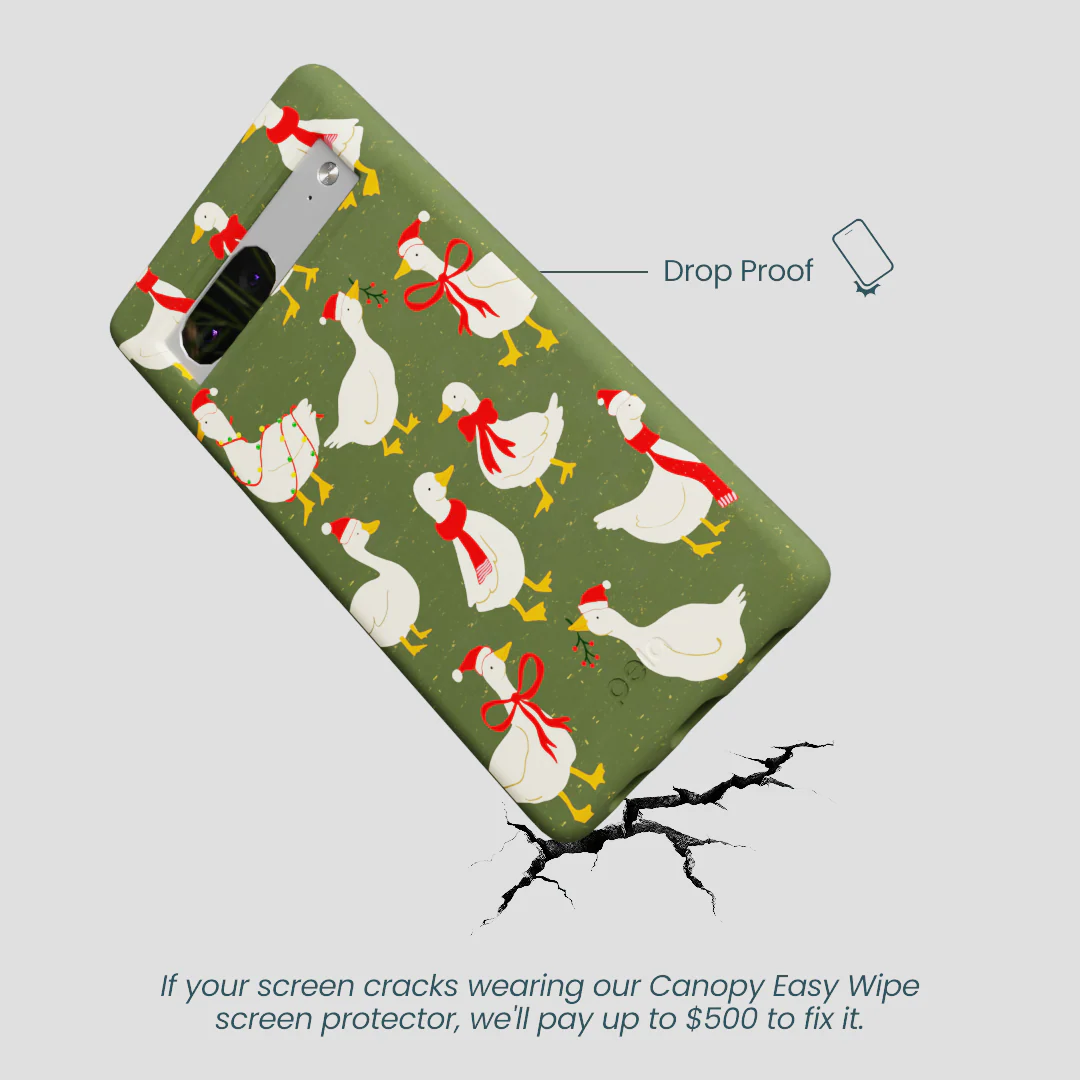 Forest Floor Duck the Halls Google Pixel 7a Case - Image 5
