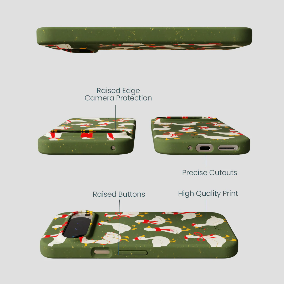 Forest Floor Duck the Halls Google Pixel 9/9 Pro Case - Image 3