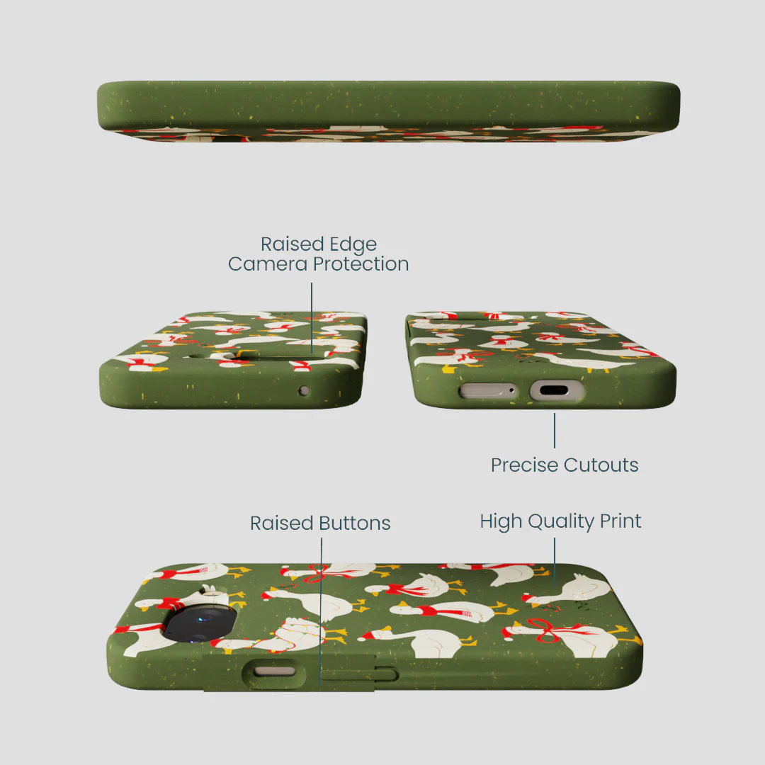 Forest Floor Duck the Halls Google Pixel 9a Case - Image 3