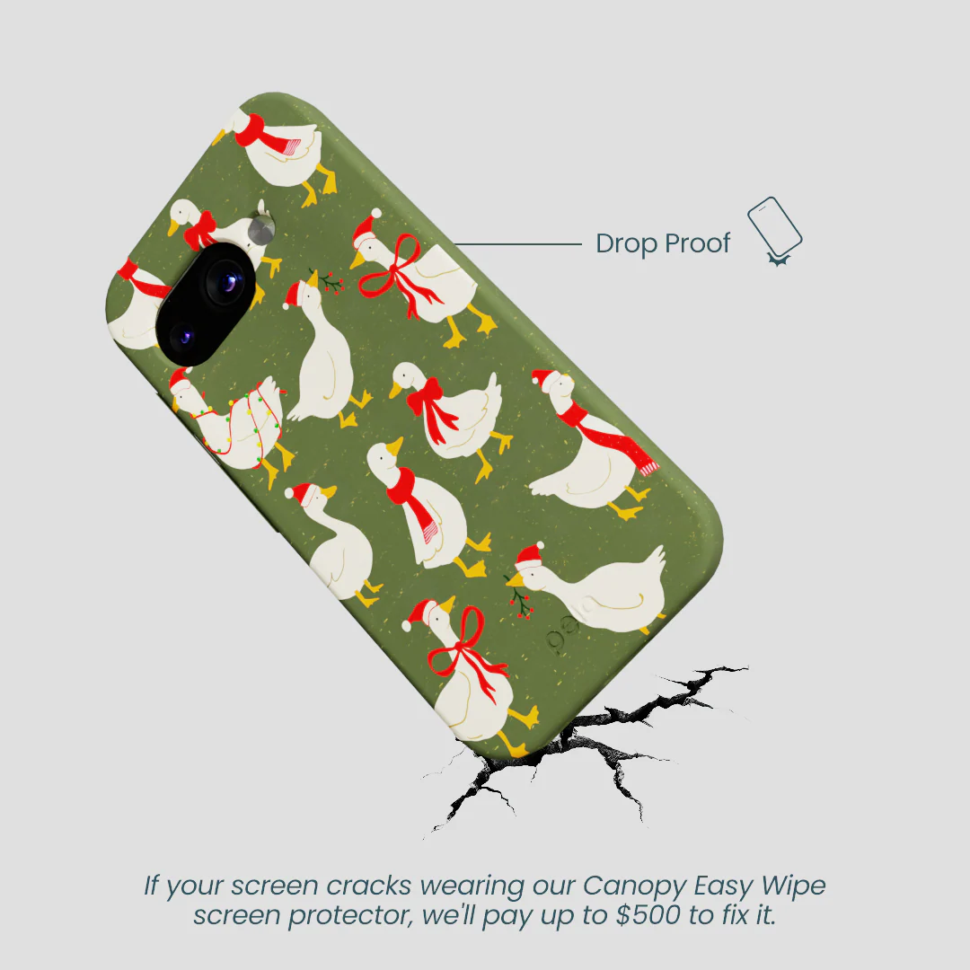 Forest Floor Duck the Halls Google Pixel 9a Case - Image 5