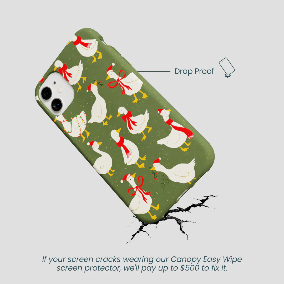 Forest Floor Duck the Halls iPhone 11 Case - Image 5