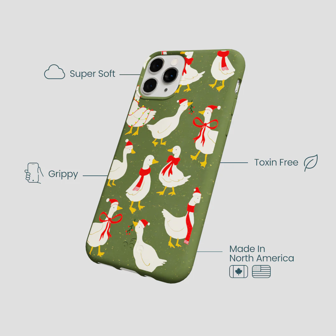 Forest Floor Duck the Halls iPhone 11 Pro Case - Image 4
