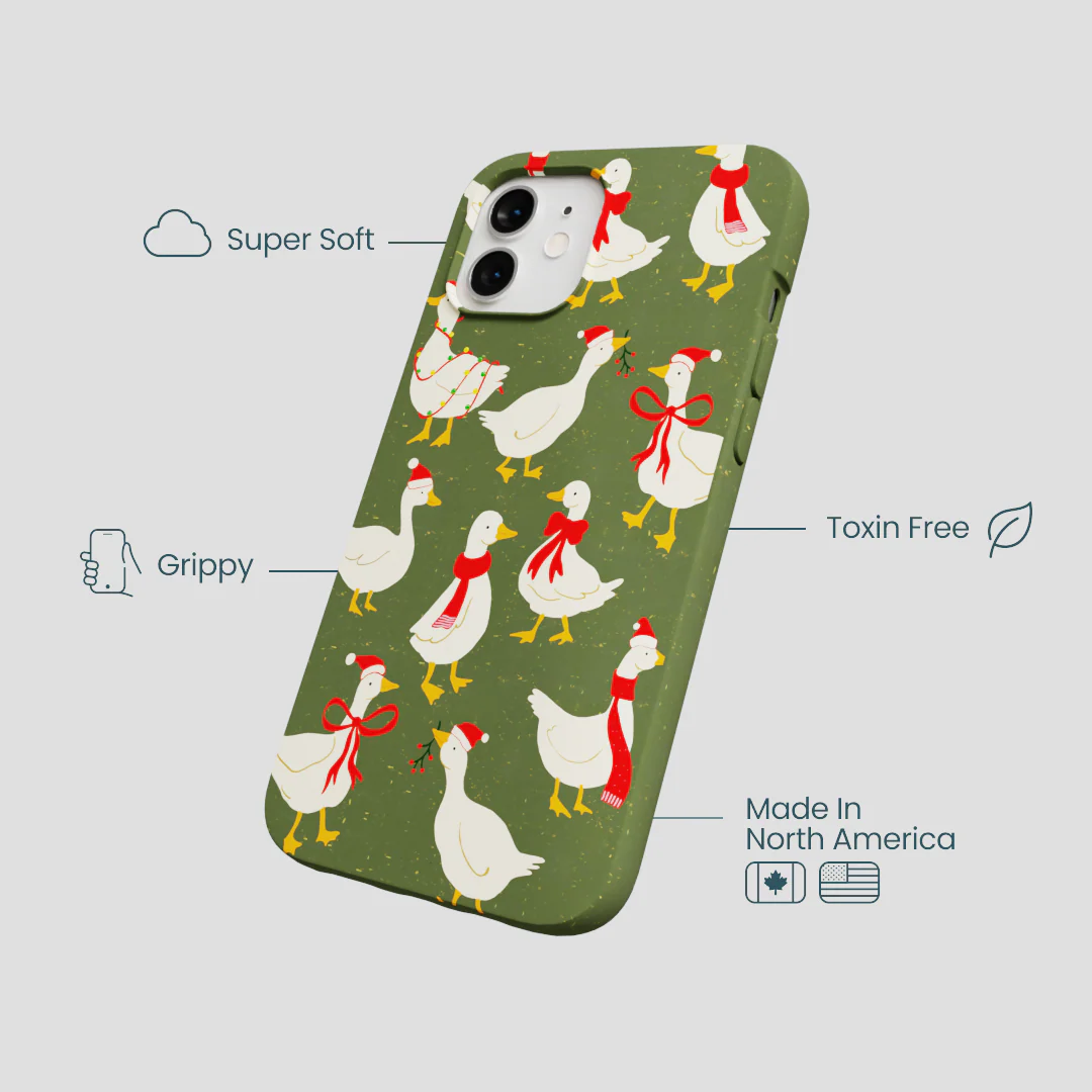 Forest Floor Duck the Halls iPhone 12/ iPhone 12 Pro Case - Image 4