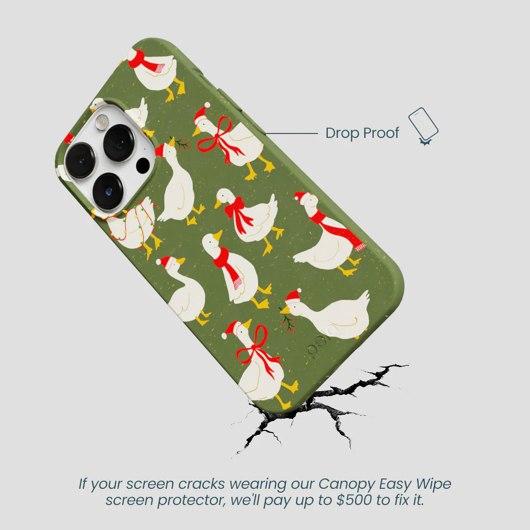 Forest Floor Duck the Halls iPhone 13 Pro Max Case - Image 5