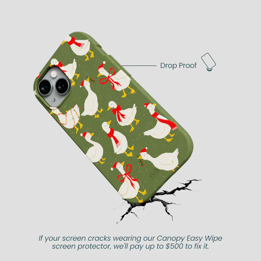 Forest Floor Duck the Halls iPhone 14 Case - Image 5