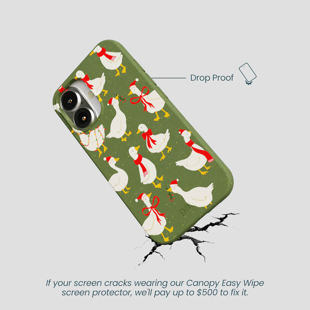 Forest Floor Duck the Halls iPhone 16 Case - Image 5